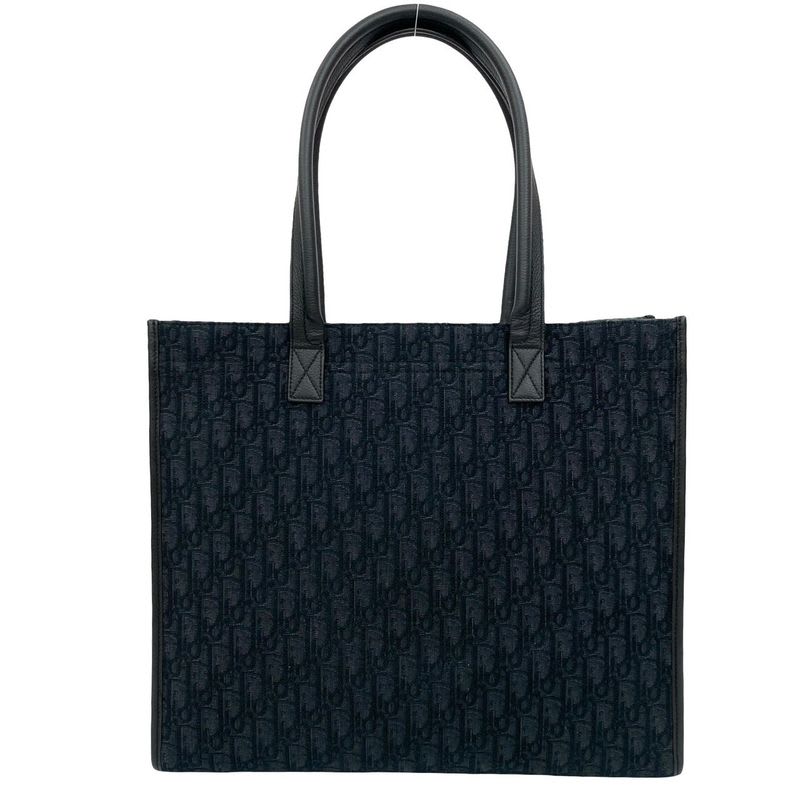Christian Dior Safari Tote Bag Oblique Canvas