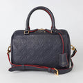 Louis Vuitton Handbag Speedy Bandouliere 25 Marine Rouge