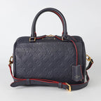 Louis Vuitton Handbag Speedy Bandouliere 25 Marine Rouge