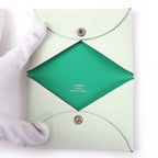 Hermes Calvi Chevre Verfiz Mint Card Case — view 5