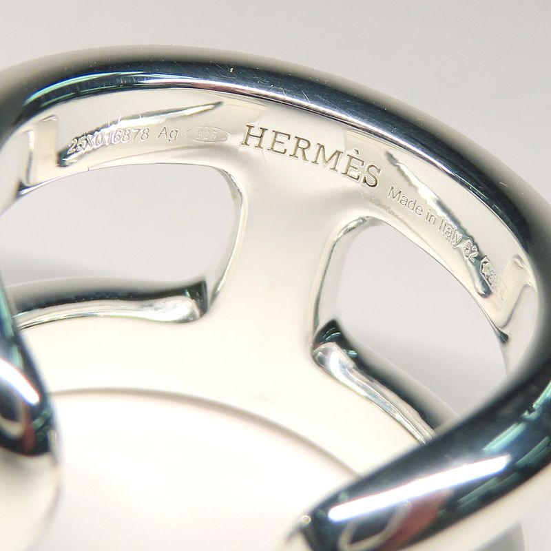 Hermes Ring Osmozu PM 52 no 12 AG 925 Hshape Silver 2025 — view 6