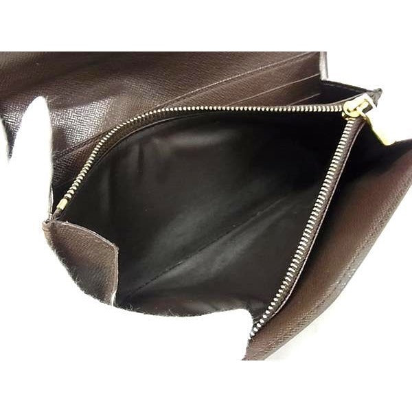 Louis Vuitton Long Wallet Damier Portefeuille Sarah Ebne Leather — view 7