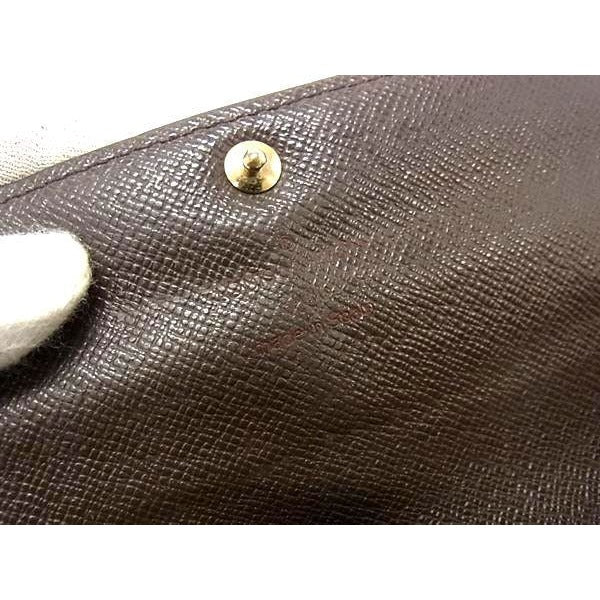 Louis Vuitton Long Wallet Damier Portefeuille Sarah Ebne Leather — view 8