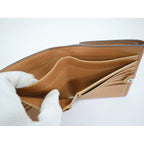 Fendi Peekaboo Wallet Beige Leather — view 5