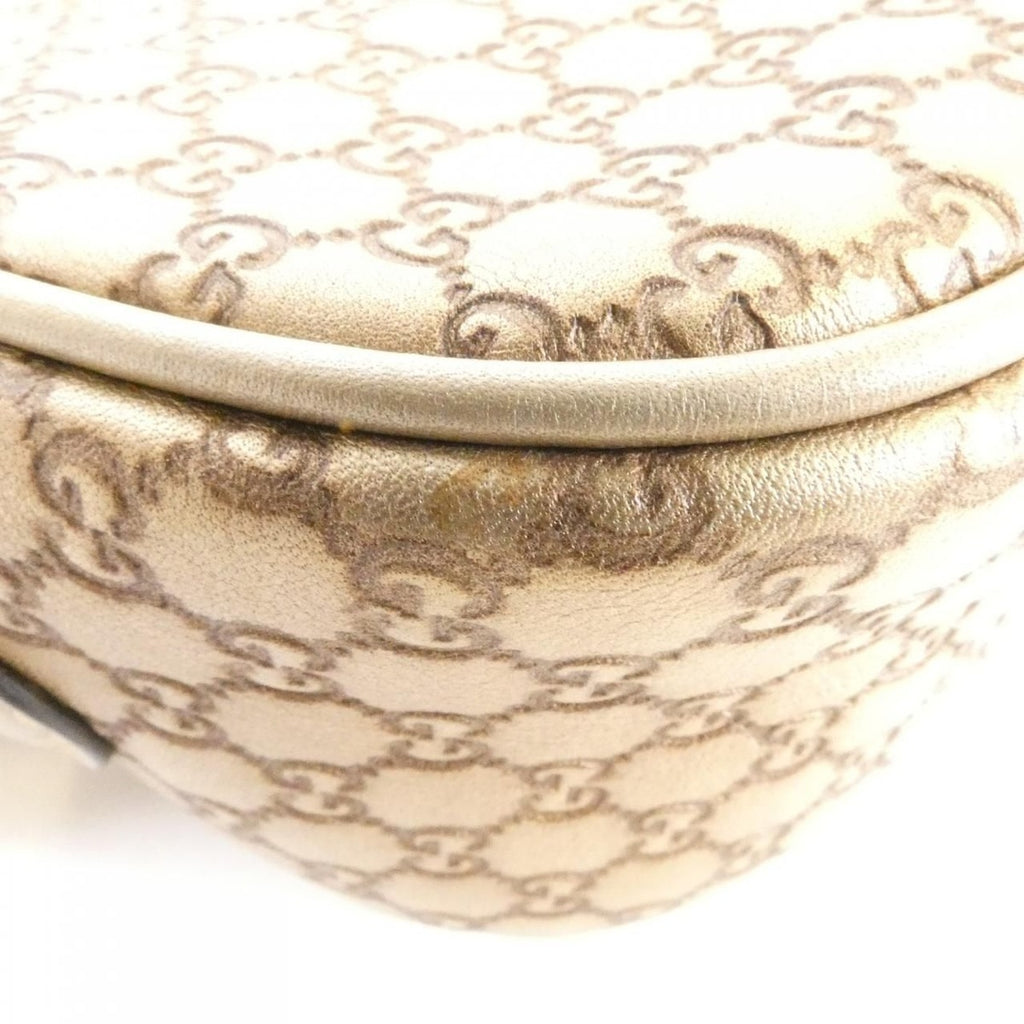 Gucci Shoulder Bag Leather Gold — view 2