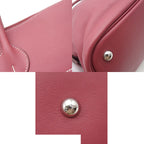 Hermes Bolide Rosewood Silver Sikkim Handbag — view 8