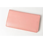 Chanel Wallet Long Coco Mark Button Motif Leather Rose — view 2