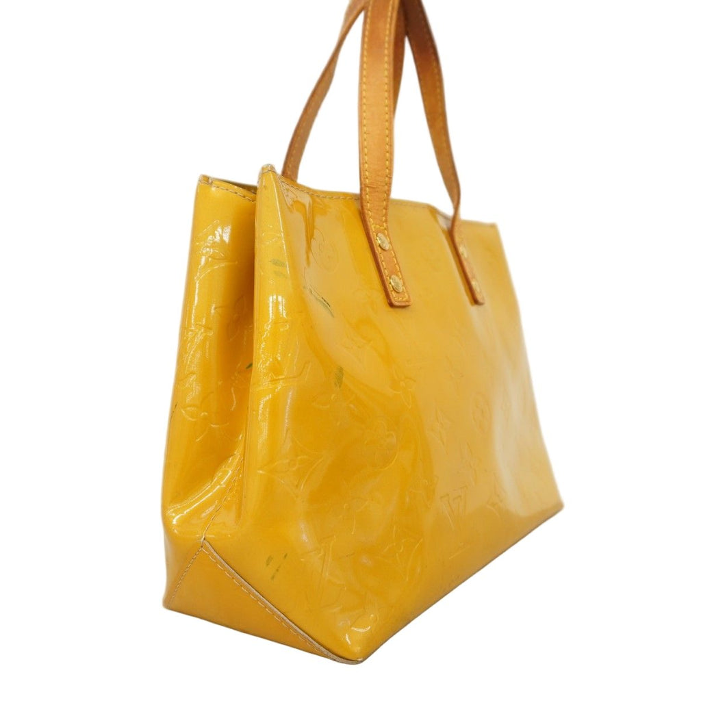Louis Vuitton Handbag Vernis Reed PM Beige — view 2