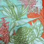 Hermes Carre 90 Faubourg Tropical Multicolor Scarf — view 7