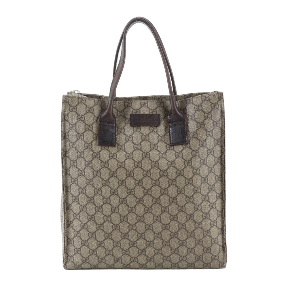 Gucci GG Supreme Leather Tote Shoulder Business Document