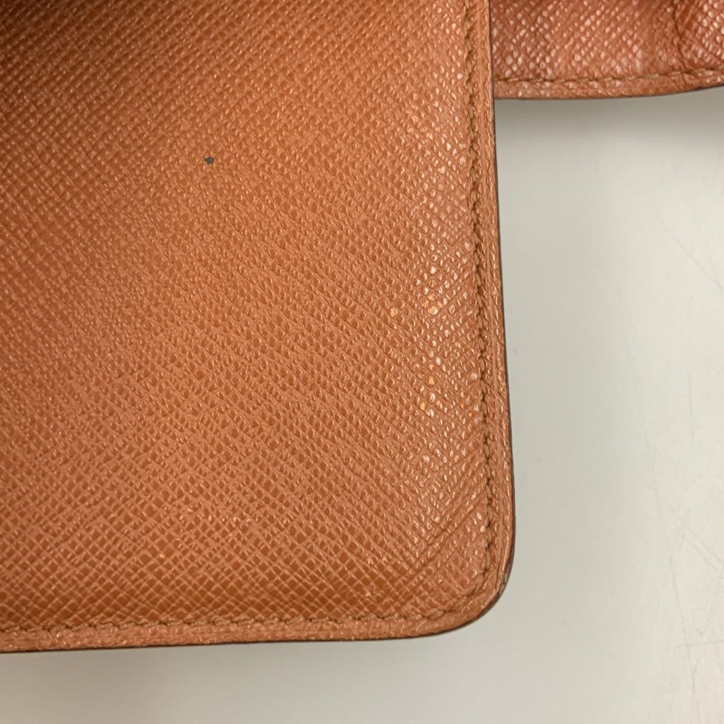 Louis Vuitton Monogram Porte Papier Zip Bifold Wallet Brown — view 6