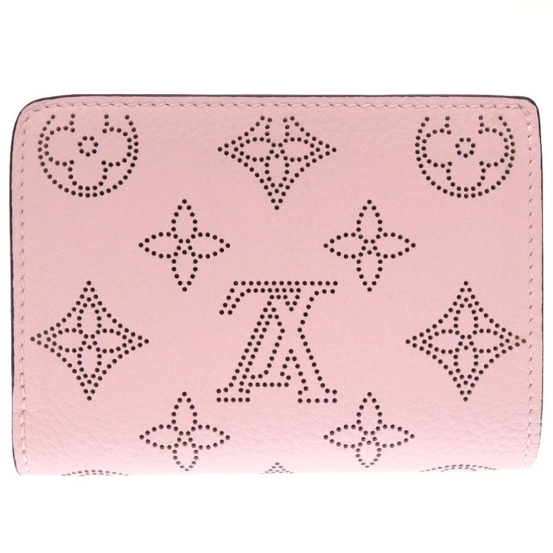 Louis Vuitton Monogram Mahina Portefeuille Cles A Rose Jasmine Bifold — view 3