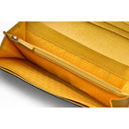 Fendi Wallet Long 8 M0000 Zucca Pattern Brown Yellow — view 5