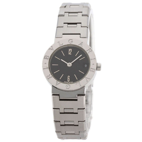 Bvlgari Watch SS Black