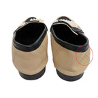 Hermes Moccasins Royale Size 38 Beige Black Leather Apparel — view 7