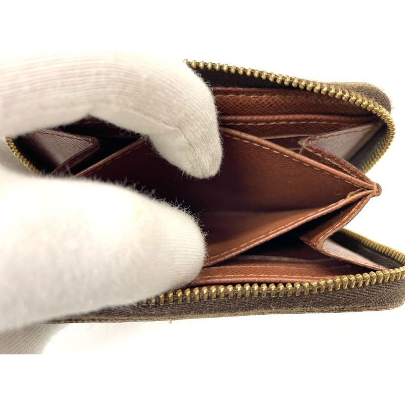 Louis Vuitton Monogram Zippy Coin Purse Wallet Round Zip Compact — view 9