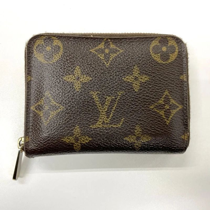 Louis Vuitton Monogram Zippy Coin Purse Wallet Round Zip Compact