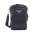 Prada Phone Case Silver Nero