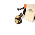 Hermes a Cheval Scarf Ring Closure Gold