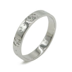 Gucci Icon Ring GG Ring 18K White Gold