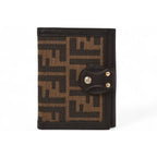 Fendi Wallet Fold Zucca Pattern Brown — view 2