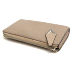 Louis Vuitton Long Wallet Women Leather Beige — view 4