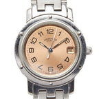Hermes Clipper Watch Stainless Steel
