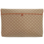 Celine Macadam Leather Beige Shoulder Bag 0023 — view 2