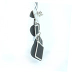 Hermes Medor Gaine GM Swift Earrings Black — view 4