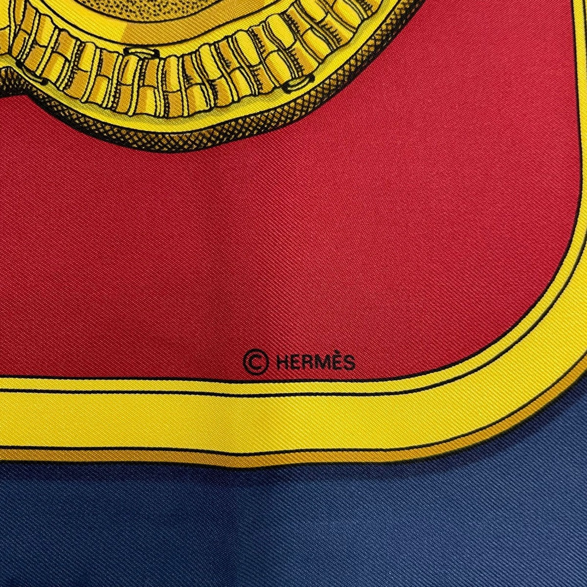 Hermes Carre 90 Grand Apparat Horse Scarf 100% Silk Multicolor — view 9