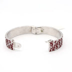 Christian Dior Bangle Trotter Bracelet Accessory Red H1481 — view 3