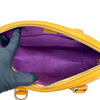 Louis Vuitton Vintage Jasmine Epi Leather Mini Boston Bag Tassili — view 9