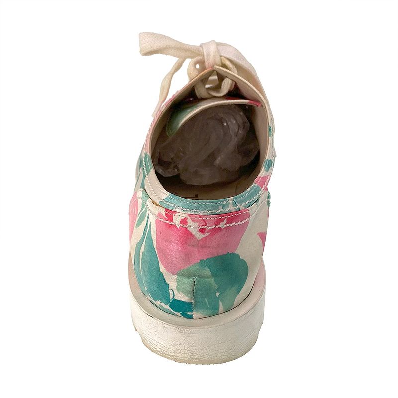 Chanel All-Print Floral Pink Sneaker — view 4