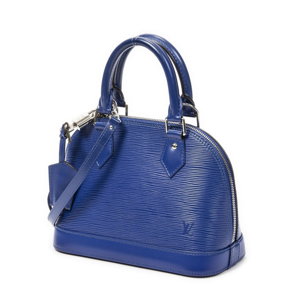Louis Vuitton Alma Blue Electric Epi — view 2
