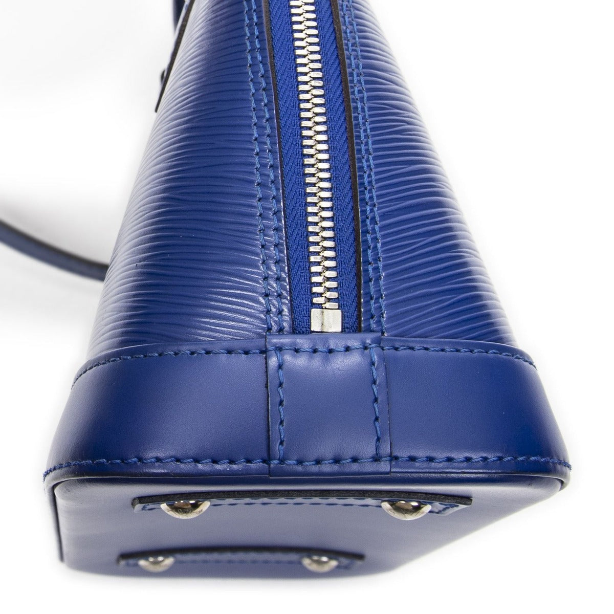 Louis Vuitton Alma Blue Electric Epi — view 7