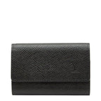 Louis Vuitton Taiga Multicles 6 key Holder Case Ardoise Leather