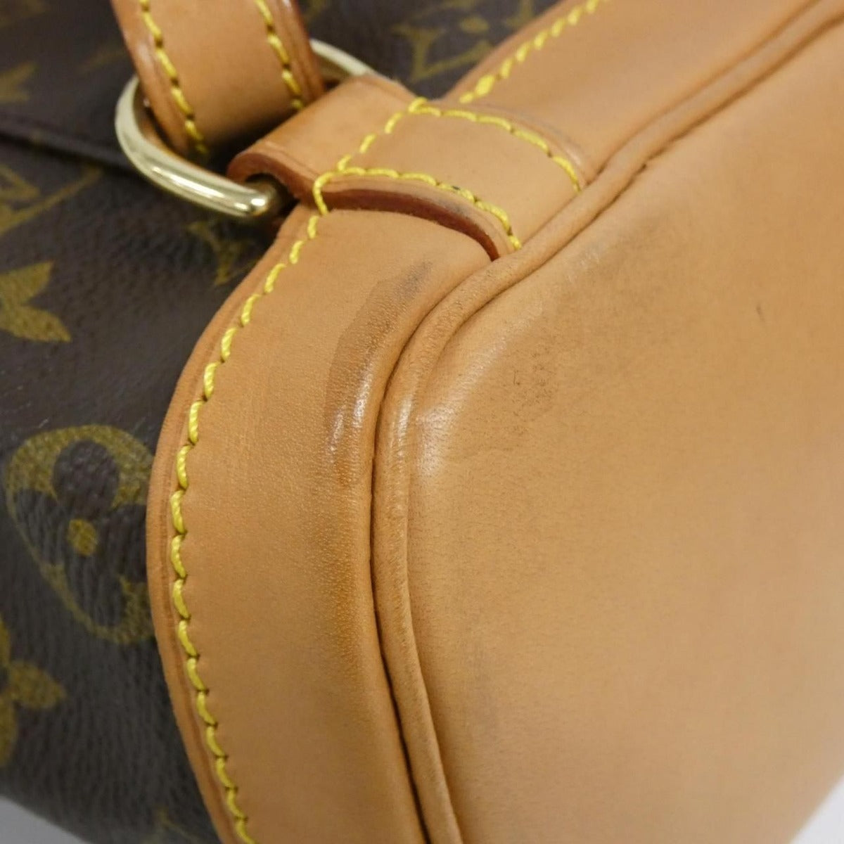 Louis Vuitton Monogram Mini Montsouris Backpack Brown Marron — view 3