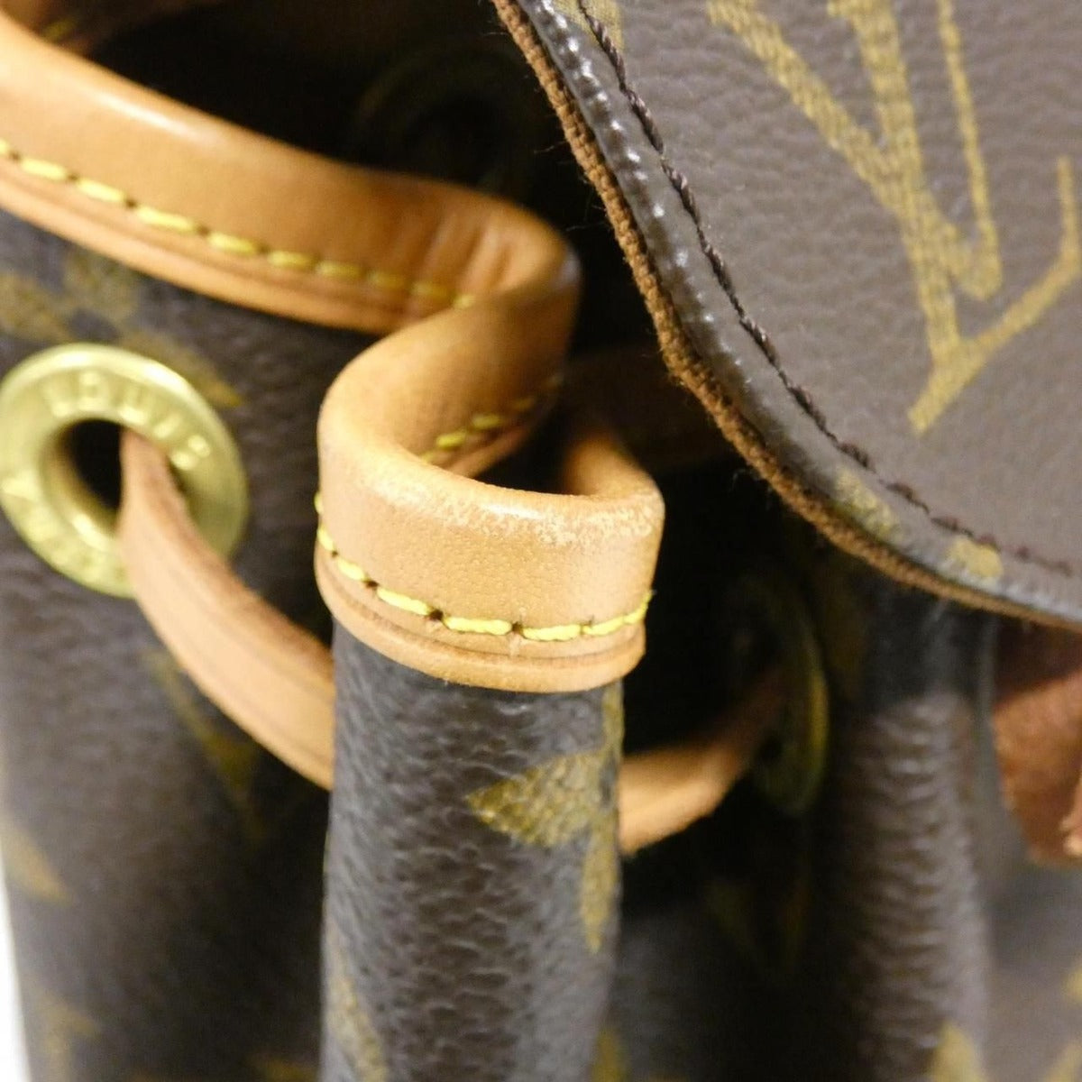 Louis Vuitton Monogram Mini Montsouris Backpack Brown Marron — view 5