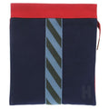 Hermes Gimetto Jumping High Case Clutch Bag Canvas Cotton Navy Blue 1032