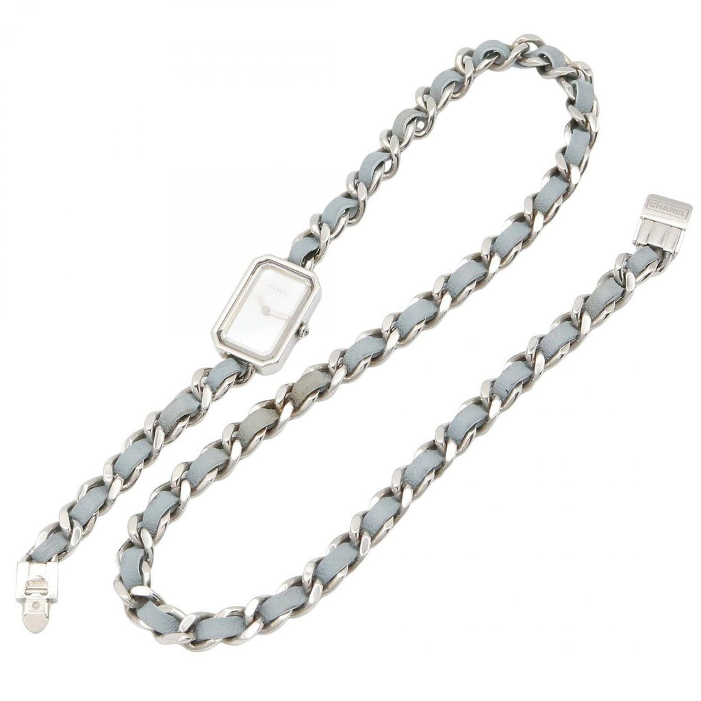 Chanel Watch Premier Rock White Shell Stainless Steel Leather — view 4