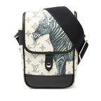 Louis Vuitton Monogram Savannah Messenger BB Chapman Brothers White Navy