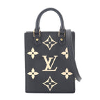 Louis Vuitton Bicolor Monogram Empreinte Petite Sac Plat 2-Way Hand