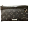 Louis Vuitton Monogram Eclipse Pochette Discovery PM Clutch