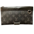 Louis Vuitton Monogram Eclipse Pochette Discovery PM Clutch