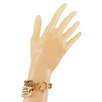 Chanel Gold Plated 58.2 g Bracelet — view 3