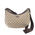 Gucci GG Canvas Leather Shoulder Bag Crossbody Messenger