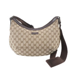 Gucci GG Canvas Leather Shoulder Bag Crossbody Messenger