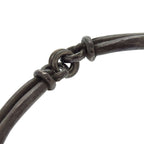 Hermes Vintage Metal Silver Choker 0858 — view 7
