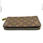 Louis Vuitton Monogram Round Zipper Zippy Wallet Long — view 5