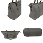 Gucci Micro Shimmer Leather Mini Tote Bag 2-Way Light Gray — view 4